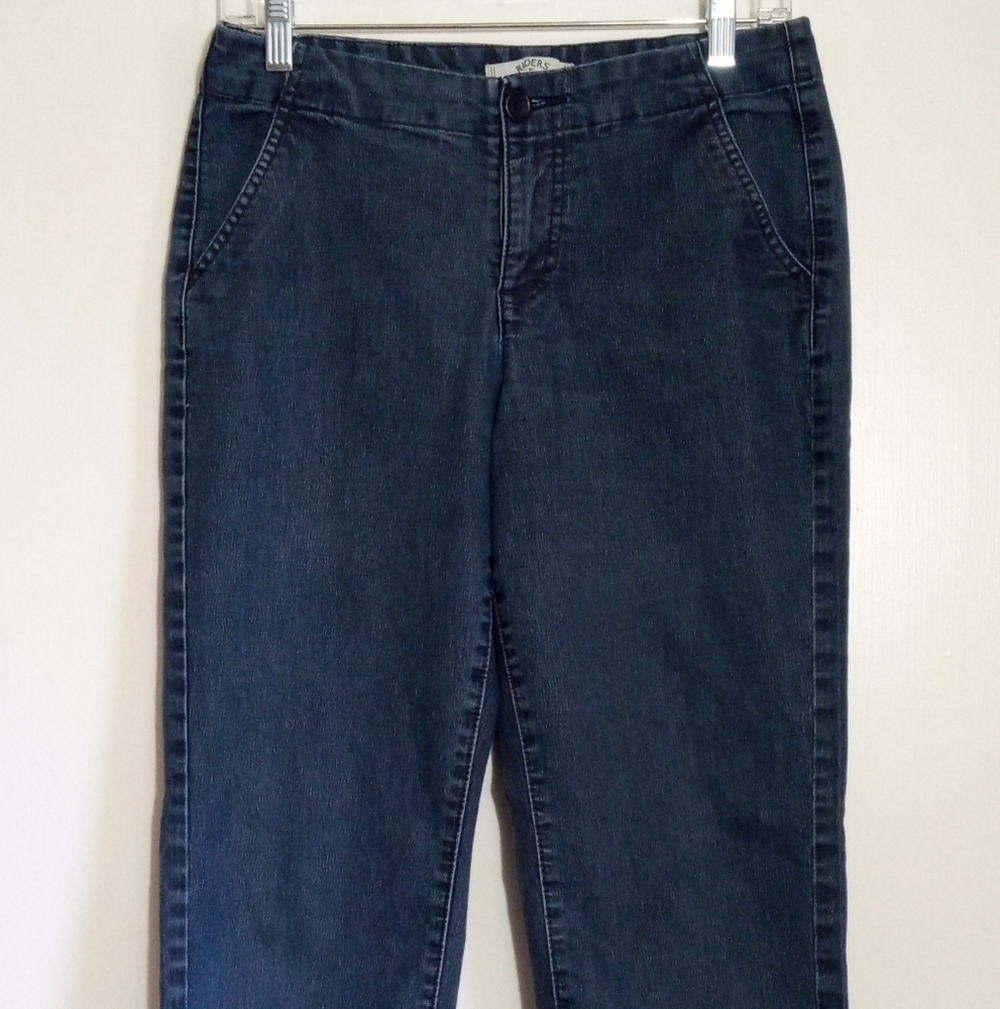 Riders by Lee cropped denim pants women size 4M